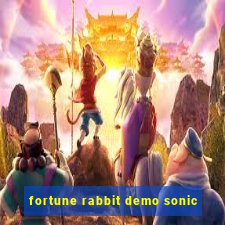 fortune rabbit demo sonic